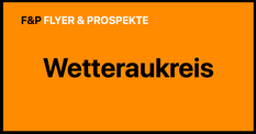 Flyer verteilen in Wetteraukreis